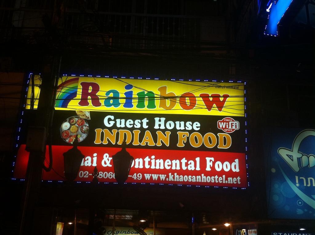 Khaosan Rainbow Hostel กรุงเทพมหานคร ภายนอก รูปภาพ